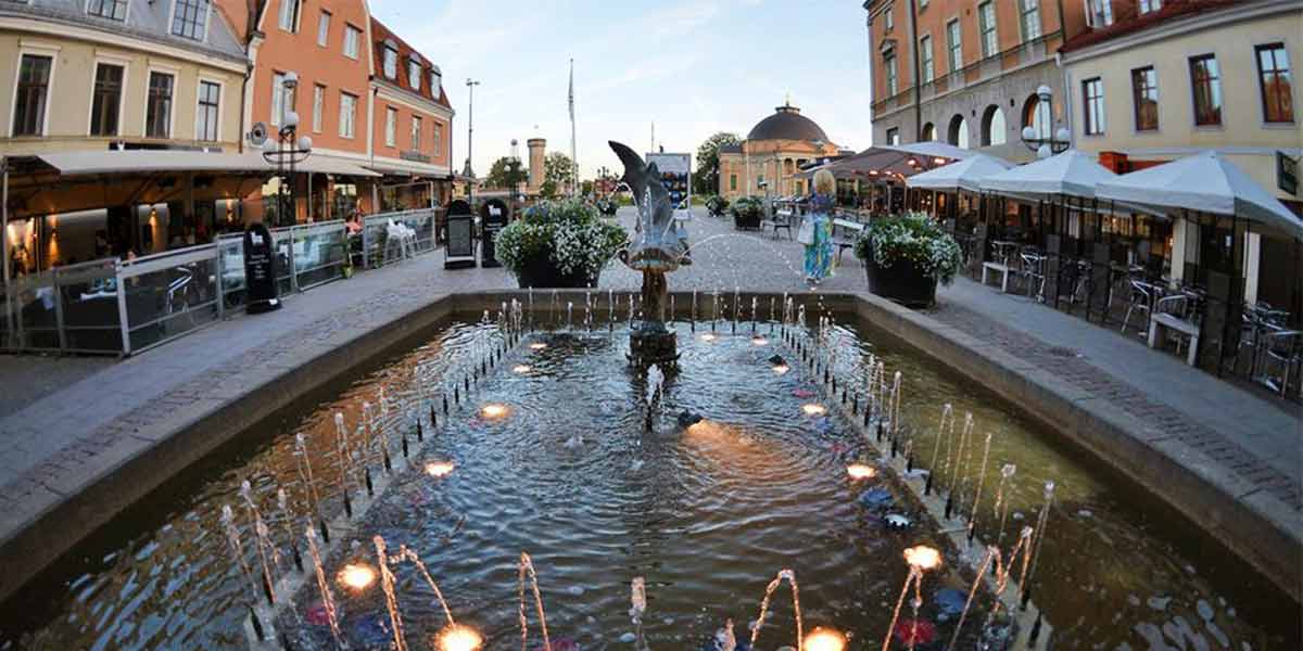Karlskrona - fountain