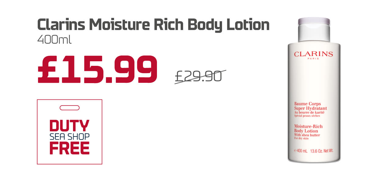 Dover - France Duty Free - Clarins - SEPT 25