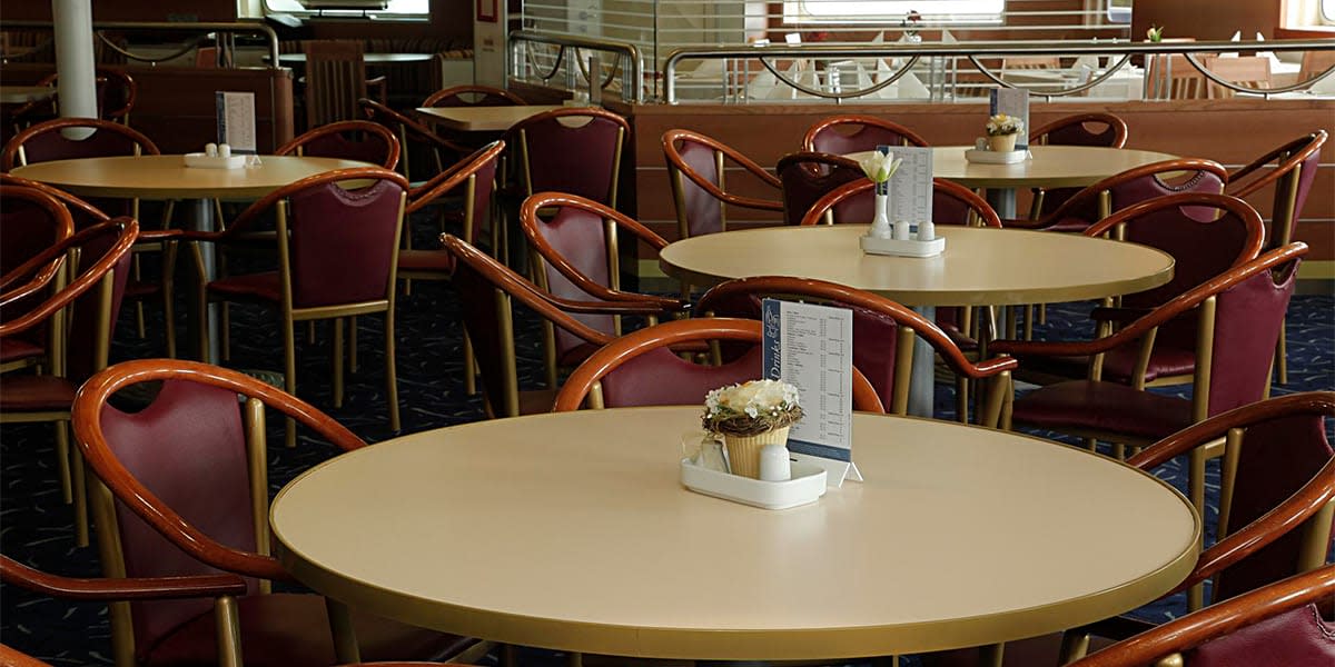 Self-service restaurant, Optima ferry