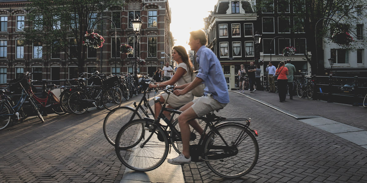 Explore Amsterdam by Bike 1200x600