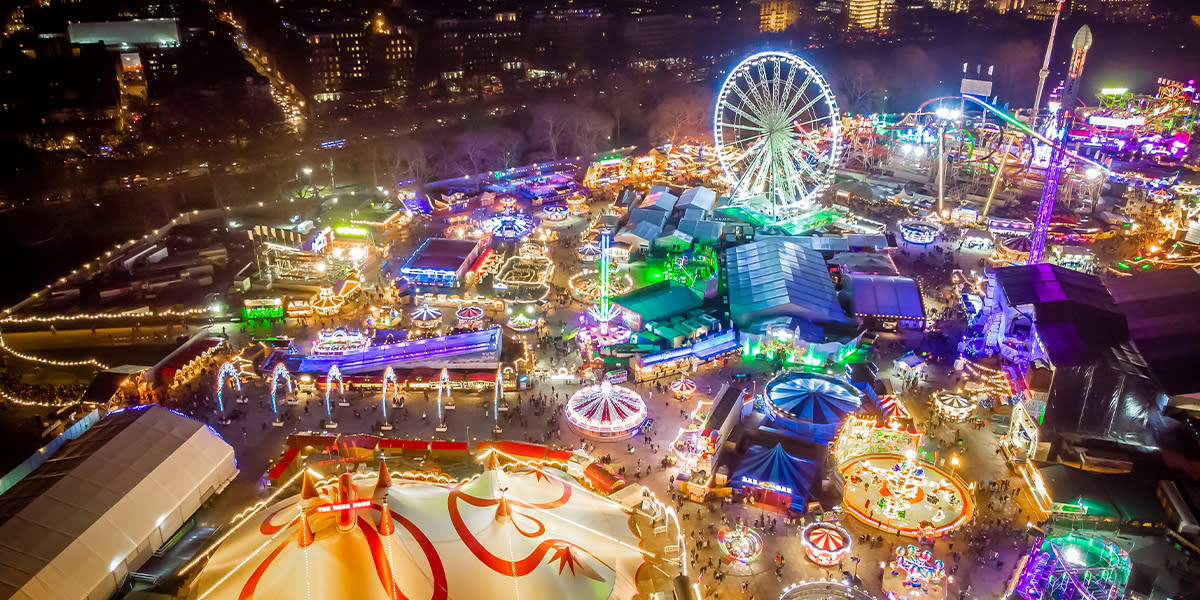 Christmas in London - Hyde Park, Winter Wonderland