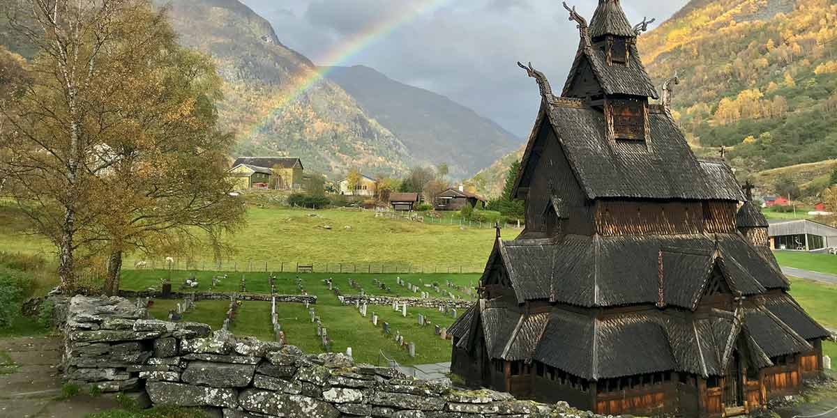 Roadtrip Bergen Norway - Borgund-stave-church