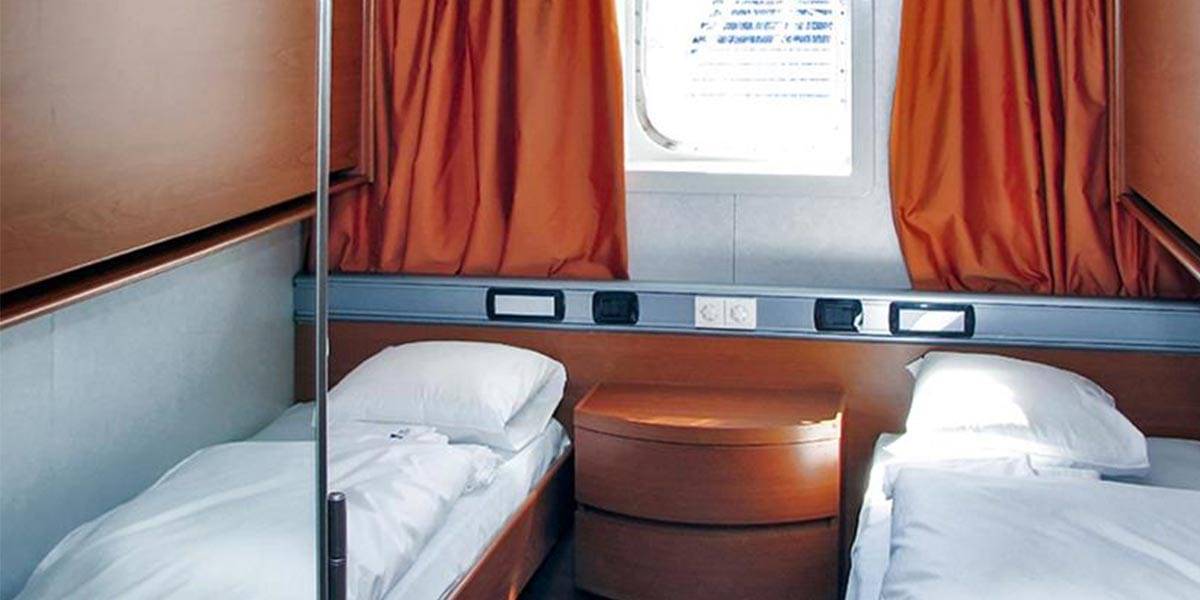Accessible cabin onboard DFDS ferry