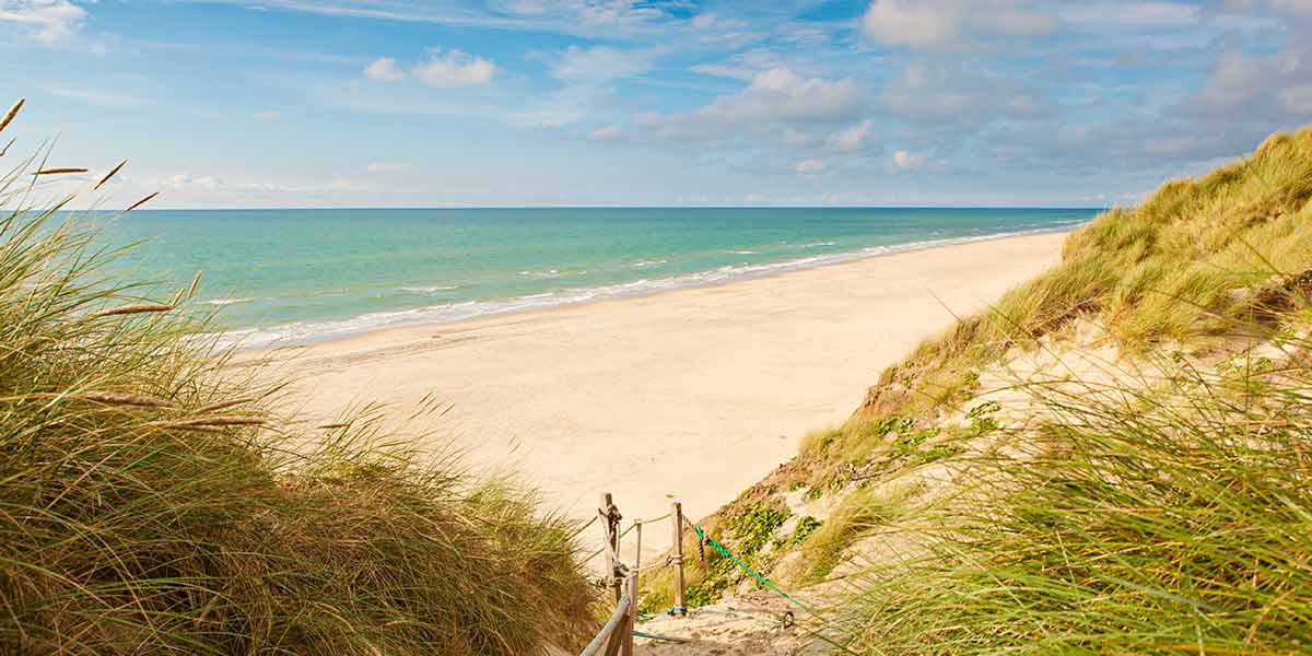 Strand i Danmark