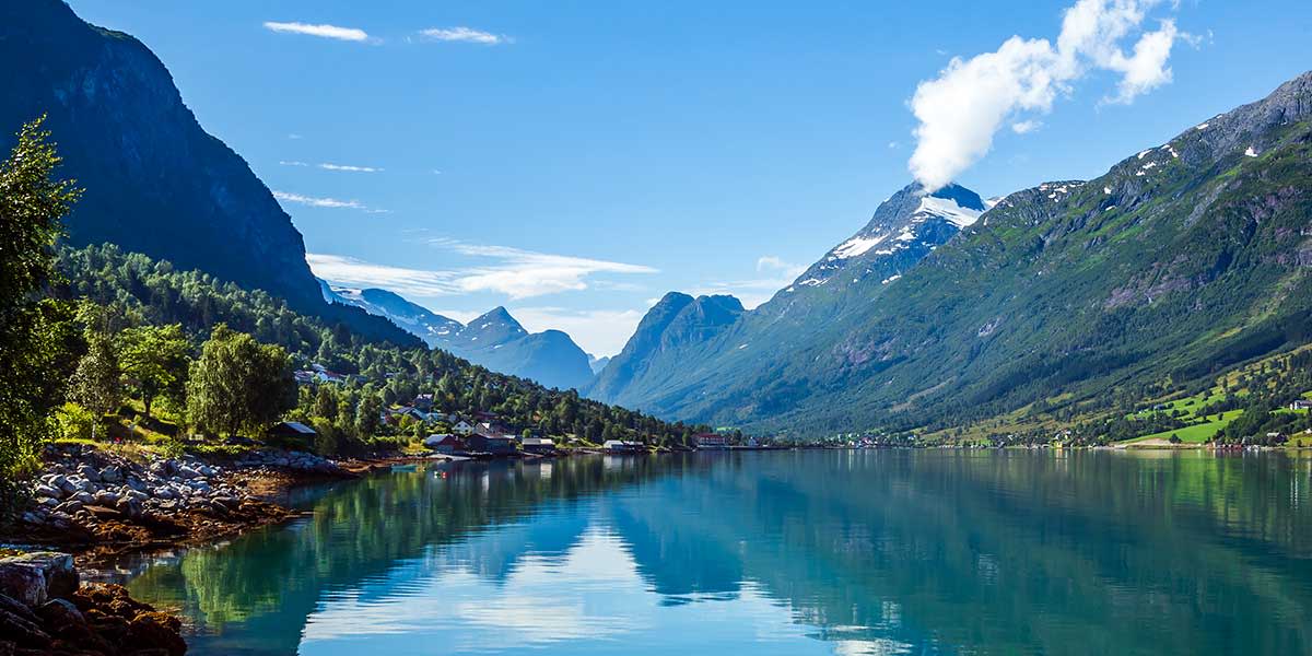 Skagefla Geiranger Fjord Norway PROMO