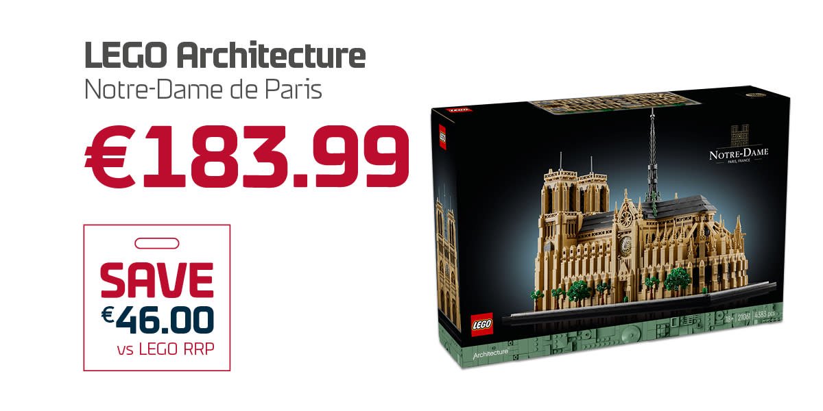 P3 Web Panels AN LEGO Architecture Notre-Dame de Paris