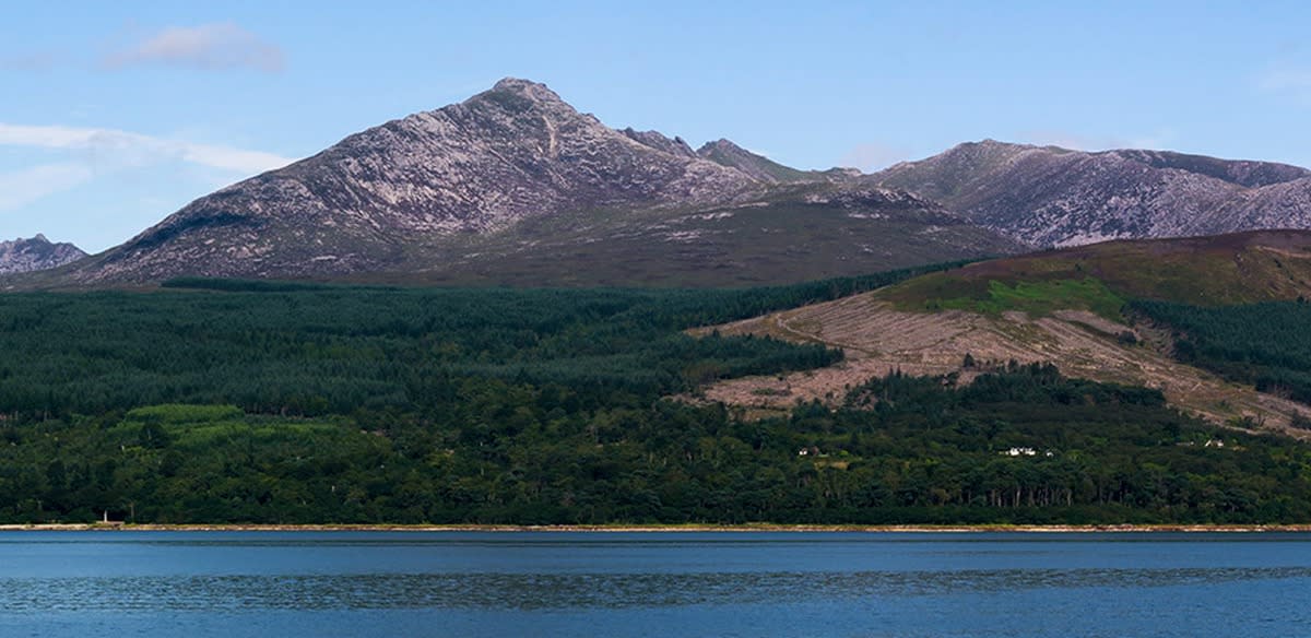 Schöne Landschaft auf Isle of Arran