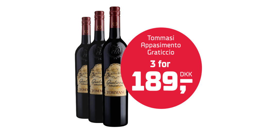 Rødvin Tommasi Appasimento Graticcio 75ml
