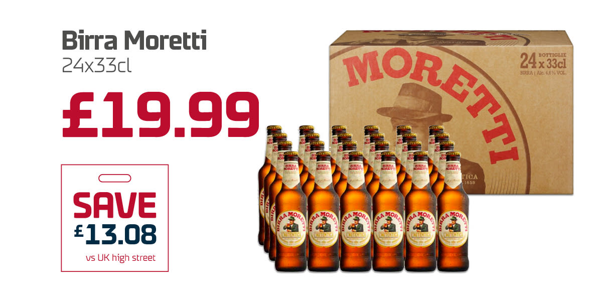 Alcohol Eastern Channel - Moretti
