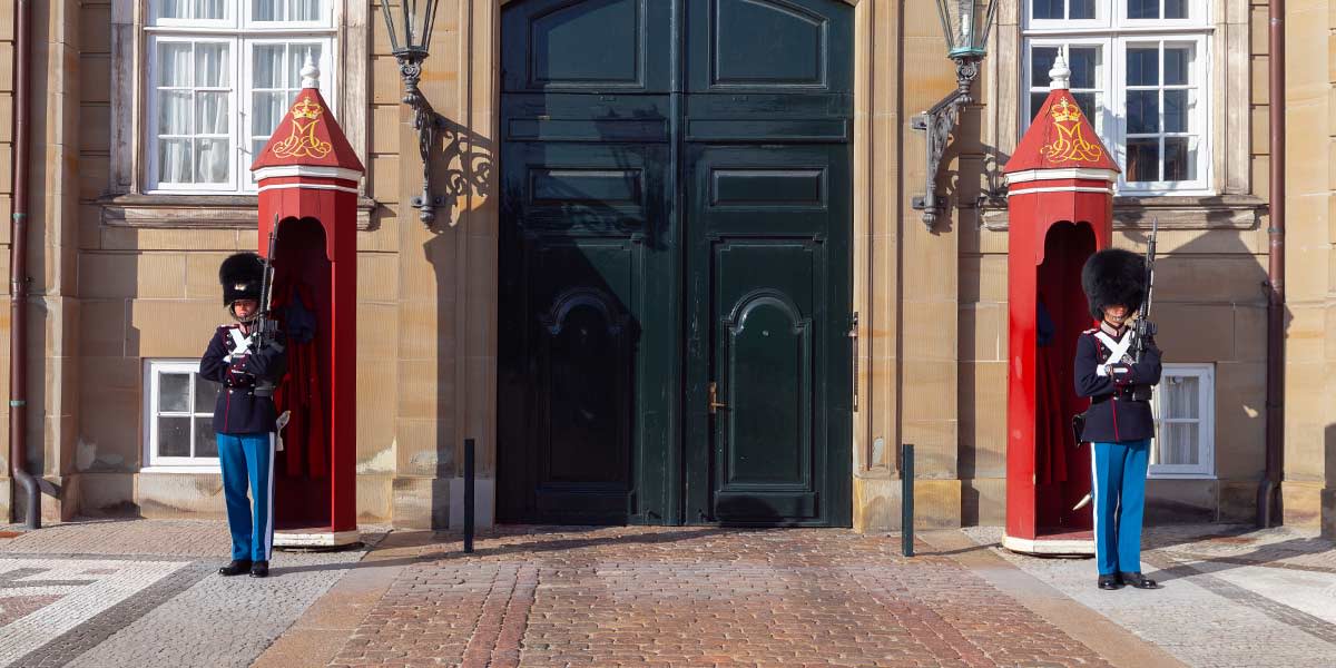 Amalienborg slott, København