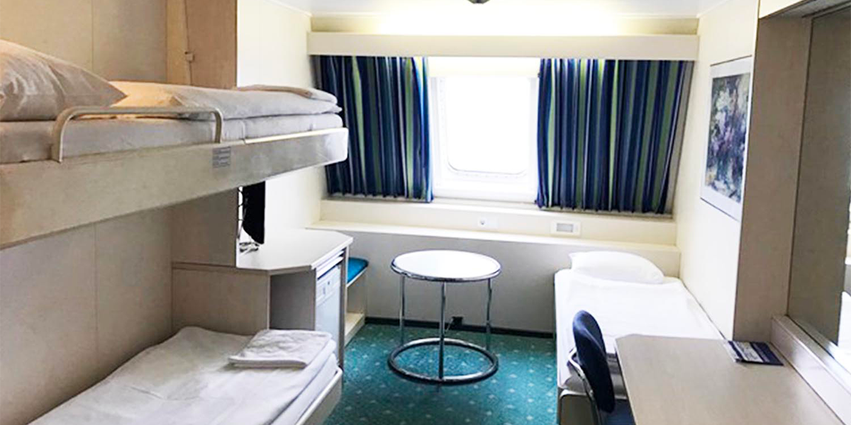 Space Charter Web berth-comfort-sea-view-cabin