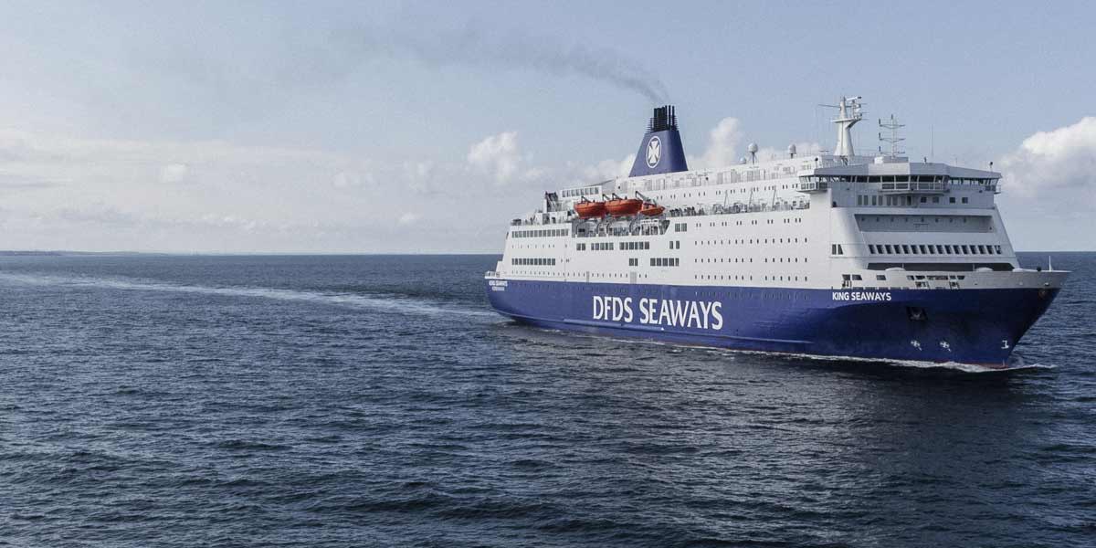 King Seaways Fähre auf dem Meer