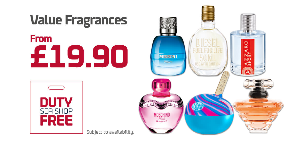 Value Fragrances Duty Free JAN 26 JE