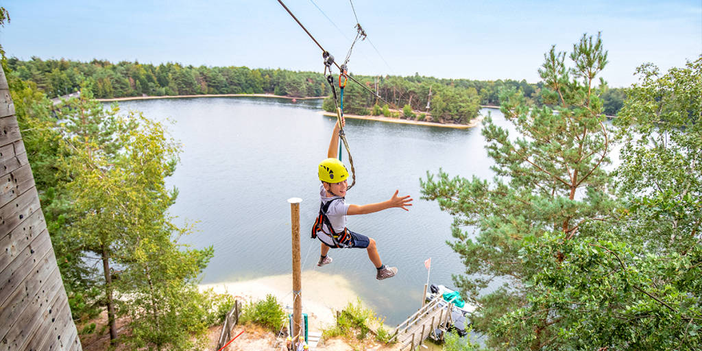 Zip Wire at Center Parcs