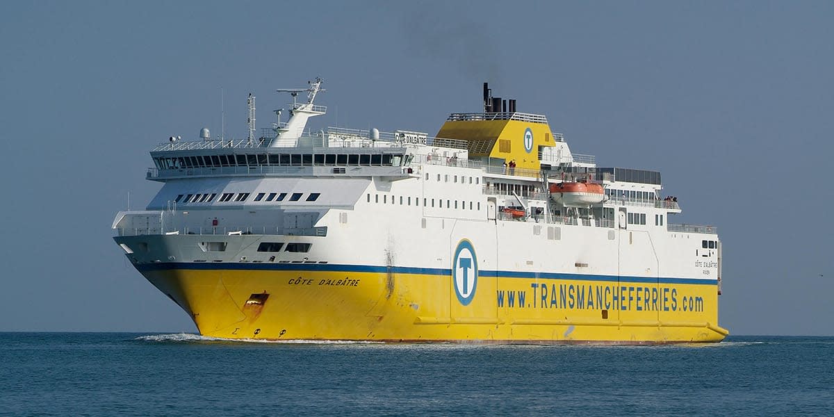 Newhaven til Dieppe - båt Transmanche