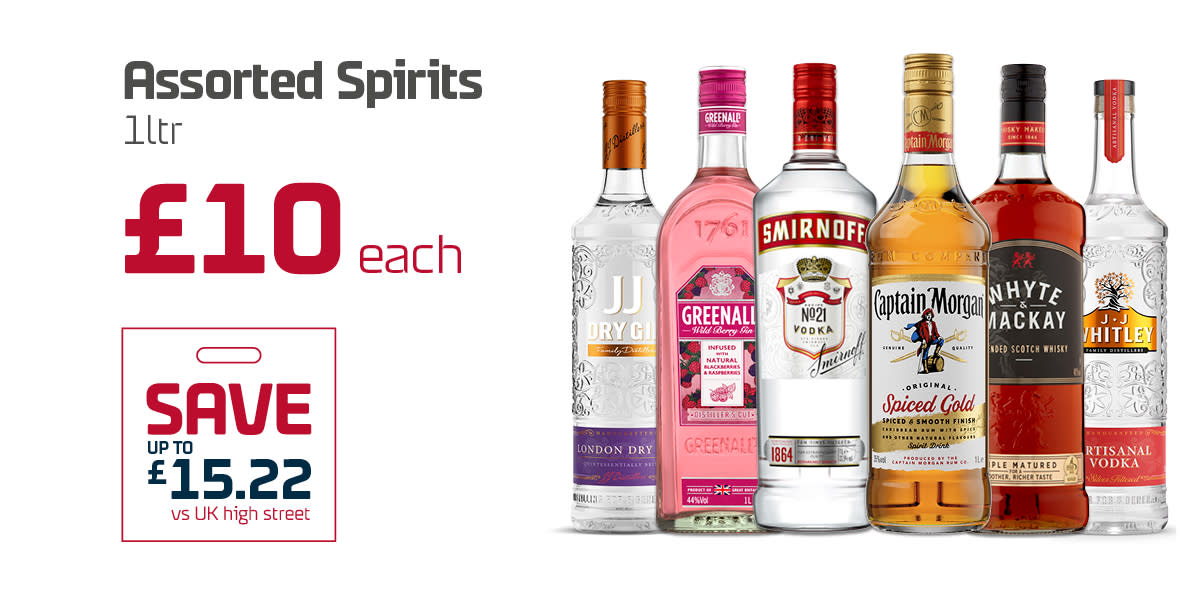 Dover - France Duty Free - £10 Each - SEPT 25 