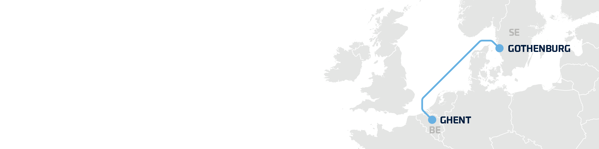 Gothenburg Ghent freight shipping Routes & Schedules DFDS (INT)