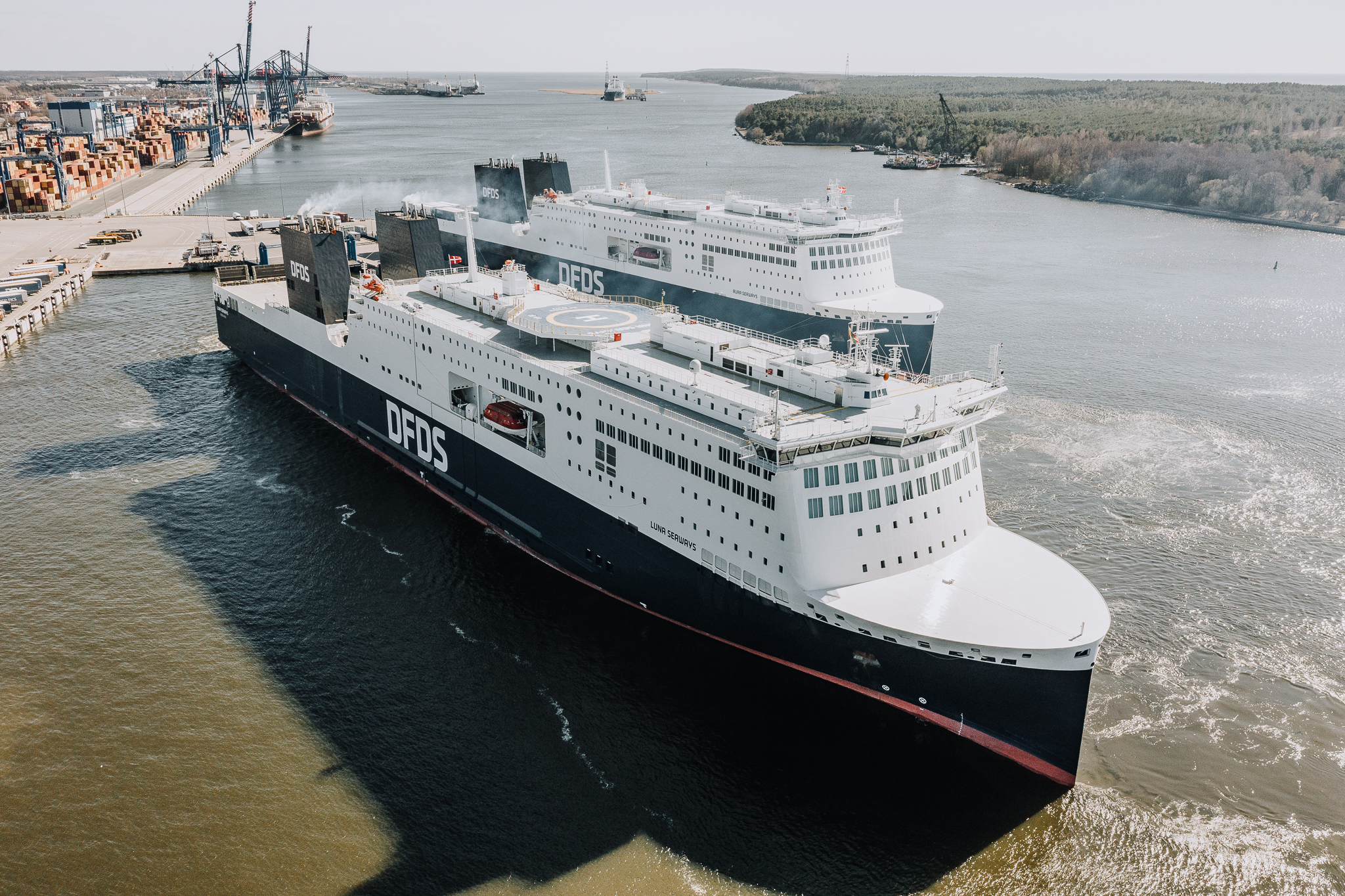 Luna Seaways Baltic routes