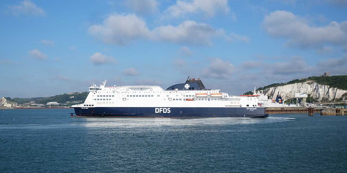 Ferry DFDS Douvres-Londres