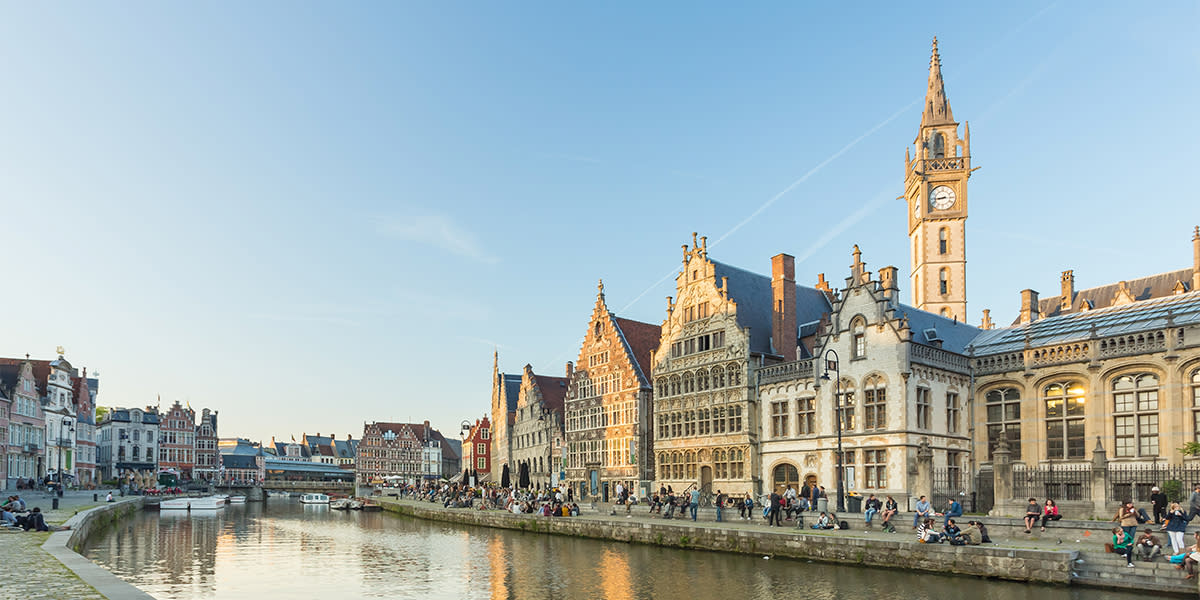 Ghent on the water