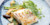 winter menu - salmon, self-service restaurant