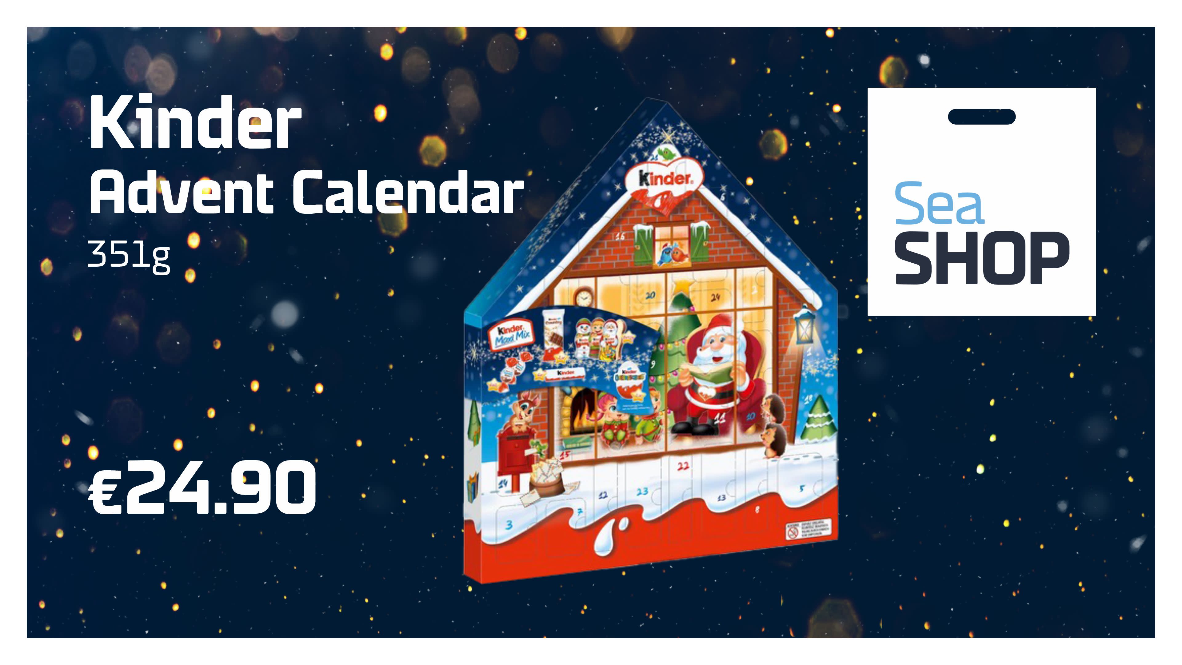 Kinder Advent Calendar | Winter Sale | Sea Shop