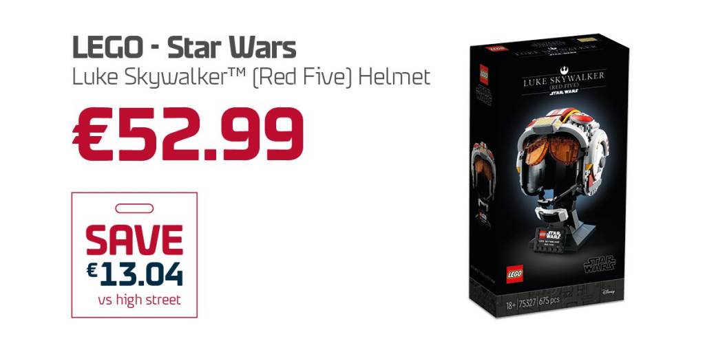 P3 2022 - Web Panels AN UK - LEGO - Star Wars Luke Skywalker Helmet