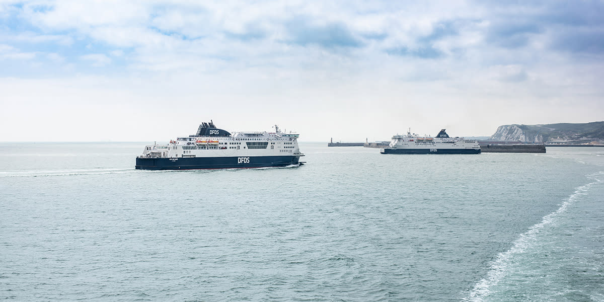 Dover Vessels outside Dover Port