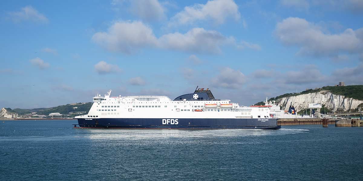 Ferry DFDS pour le Marathon à Londres