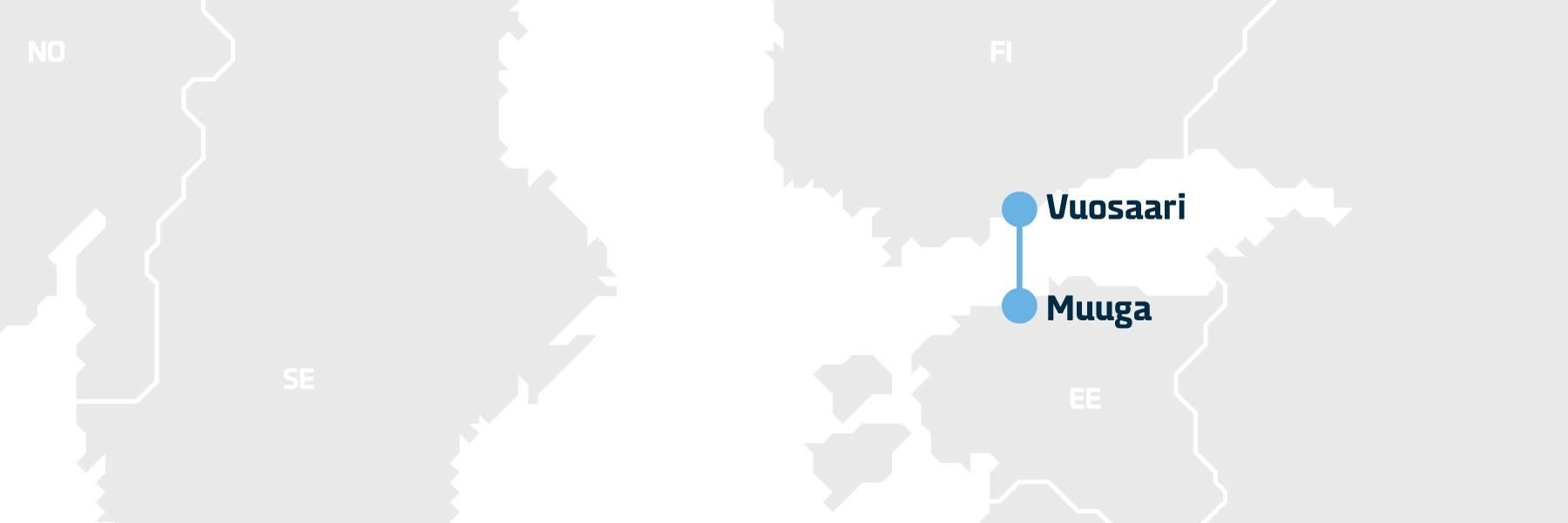 Muuga–Vuosaari | Reitit ja aikataulut | DFDS (FI)