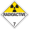 Pictogram representing GHS hazard class 7, radioactive material