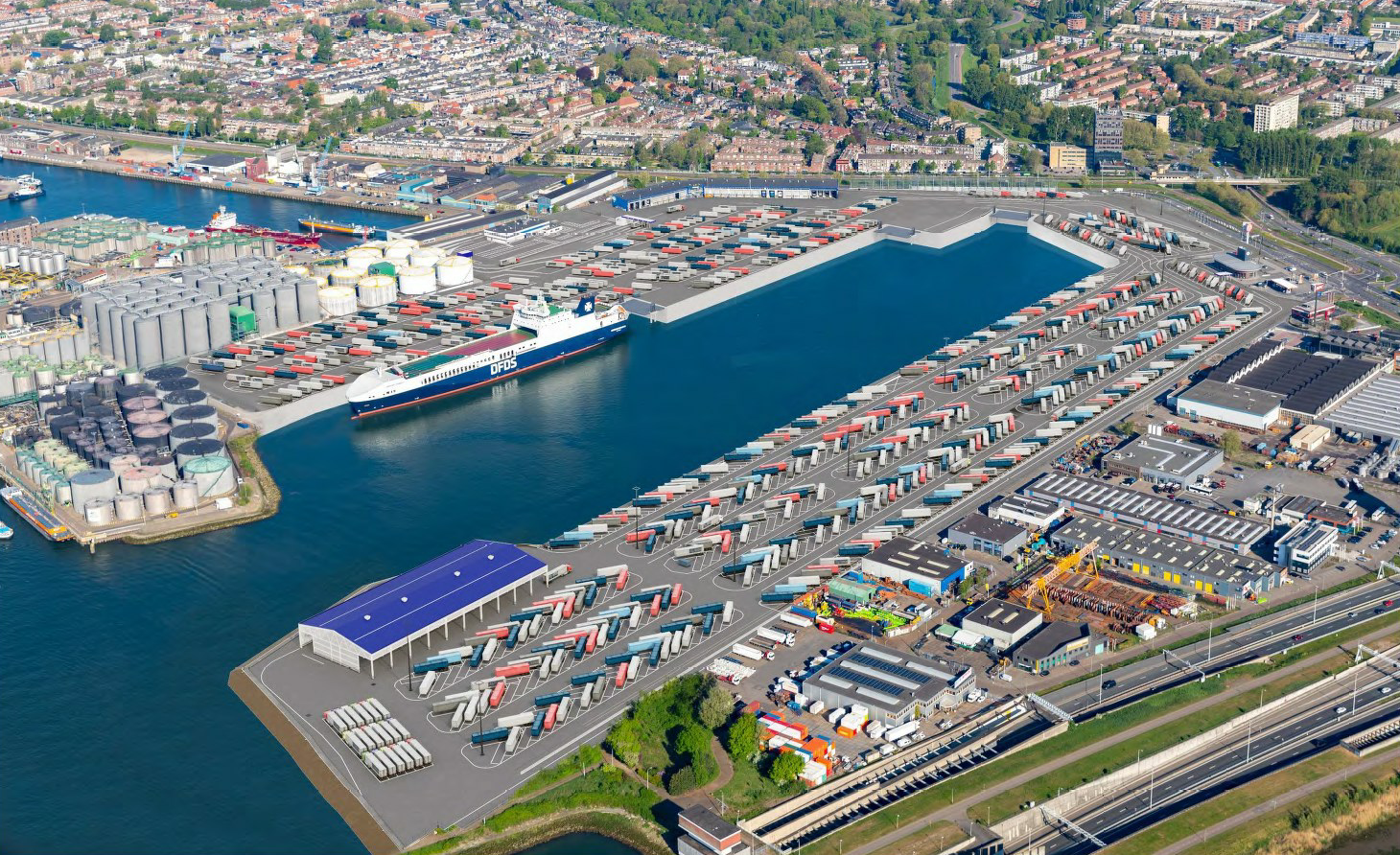 Vlaardingen port terminal