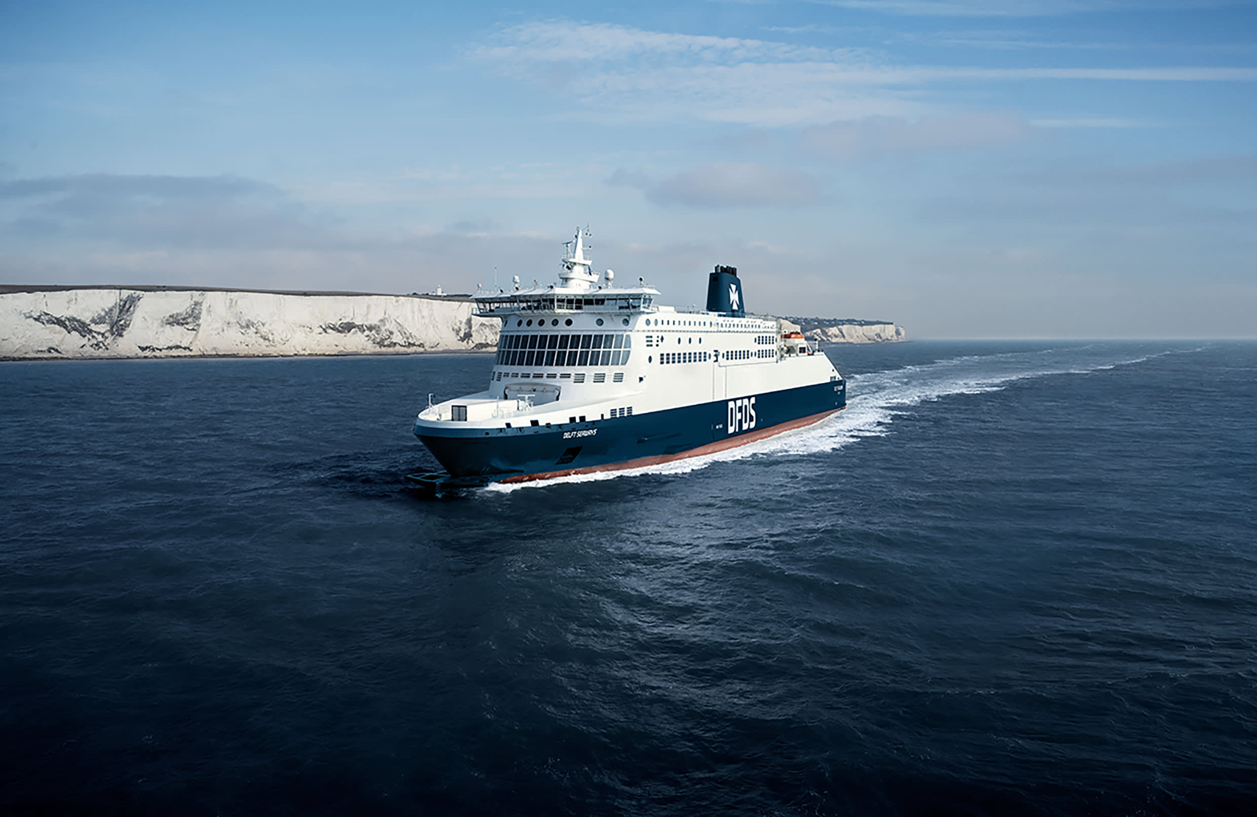 DFDS færge i Dover