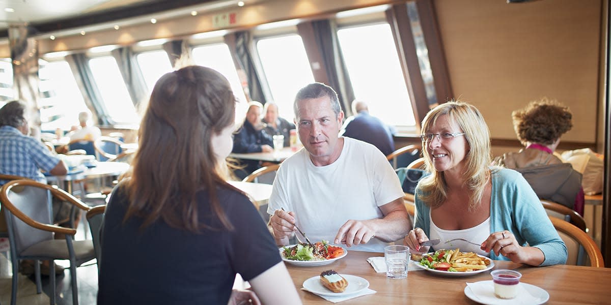 Newhaven- Dieppe onboard restaurant