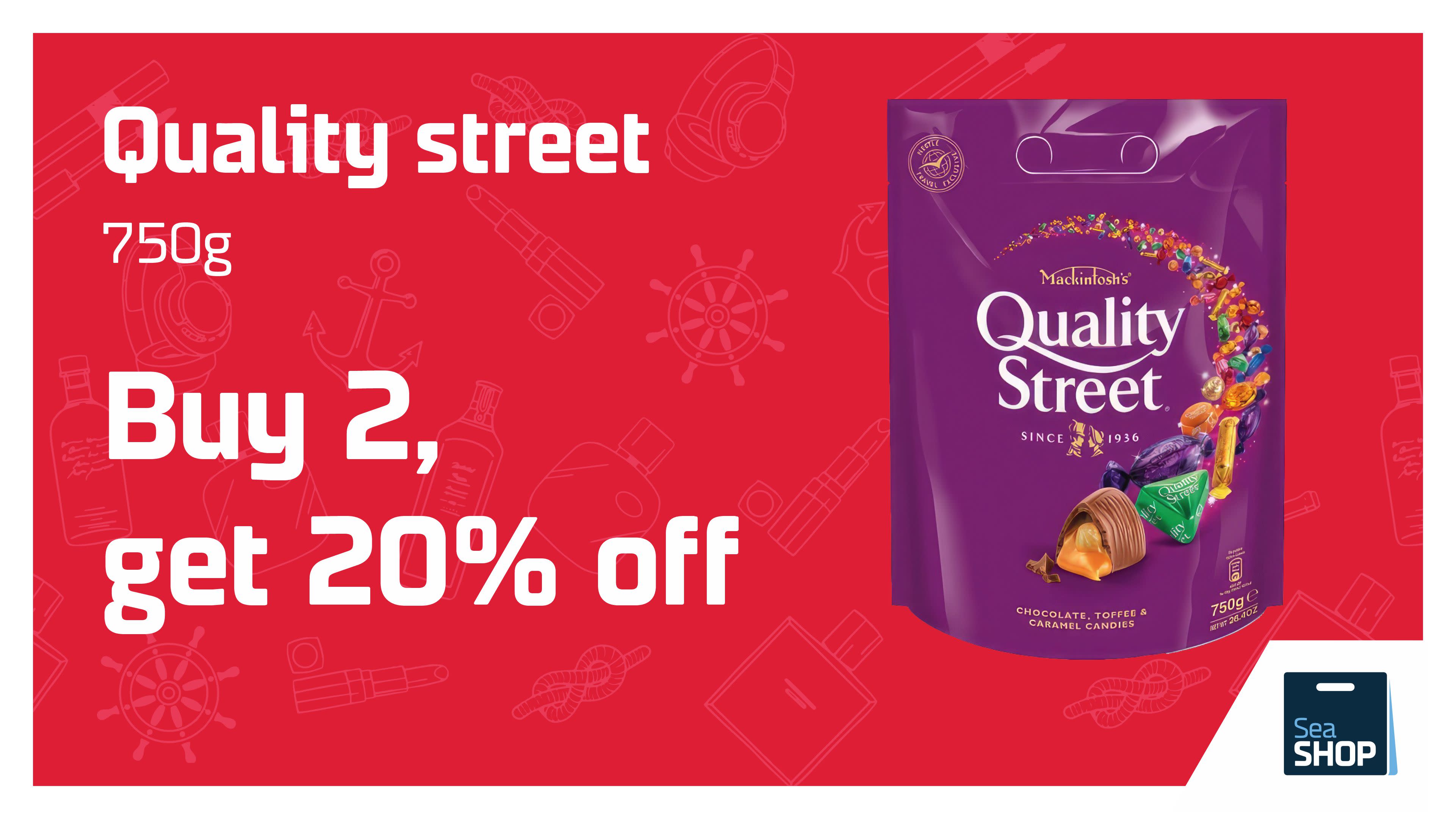 Quality Street -20% | Sea Shop