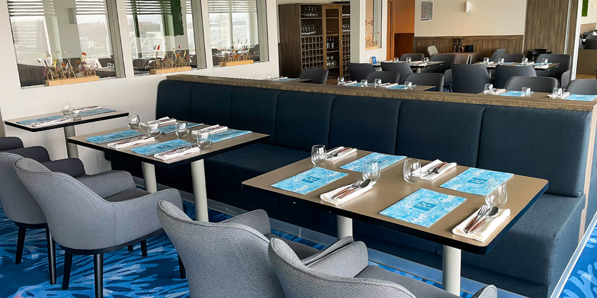 Mare Balticum restaurant onboard Baltics