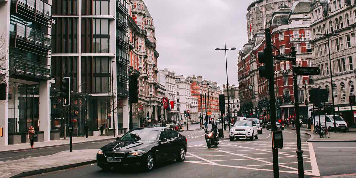 Voiture à Londres