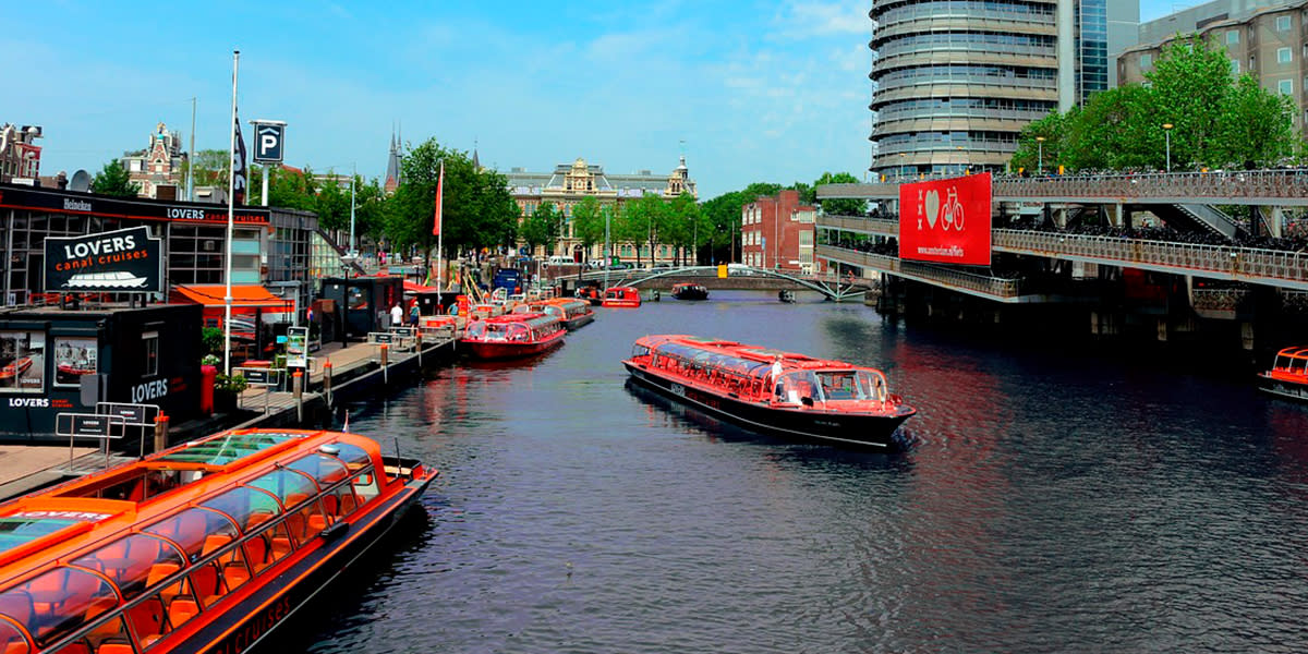 Discover Amsterdam by canal boat 1200x600