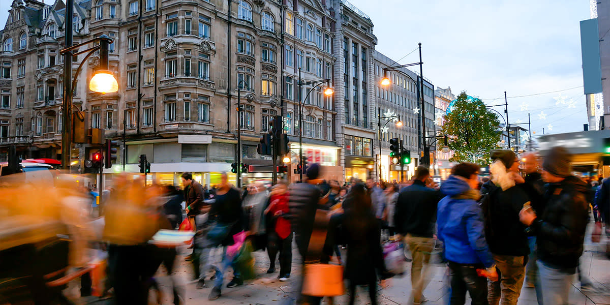 Christmas in London - Oxford Street