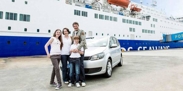 Travel with your car on DFDS ferries 