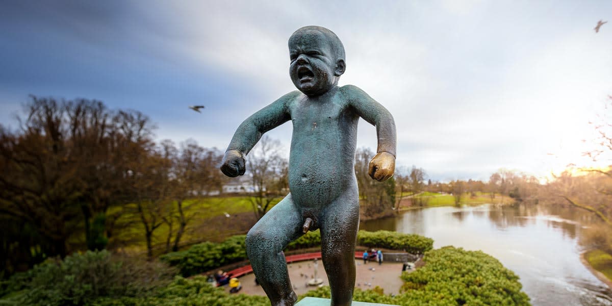 Vigelandsparken Sinnataggen