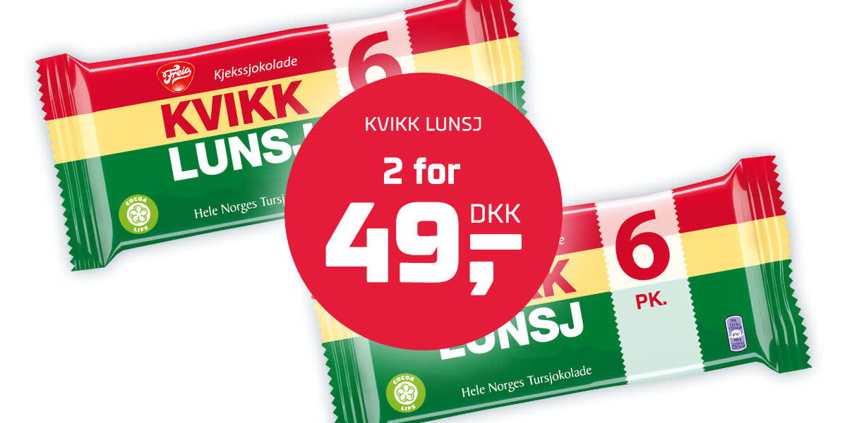 Candy Sale Kvikk Lunsj