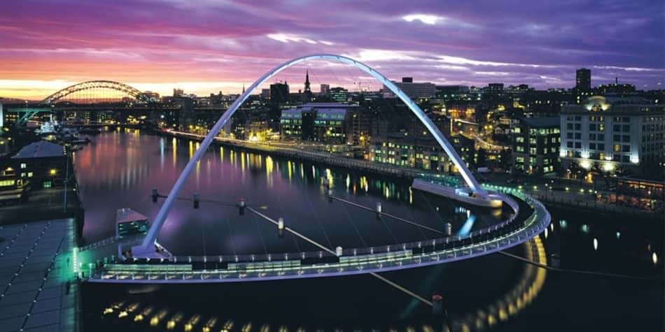 Most Gateshead Millennium w Newcastle