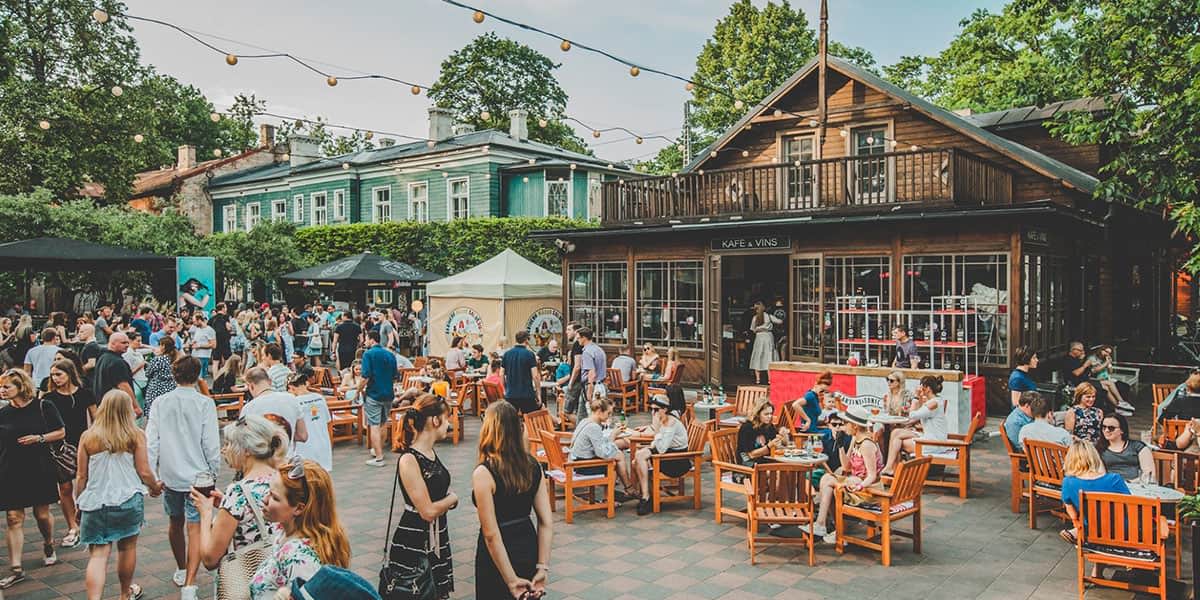 The Food Court in Latvia