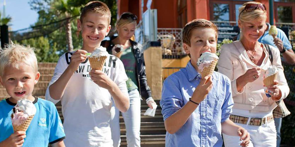 Ice cream in Tivoli, Copenhagen