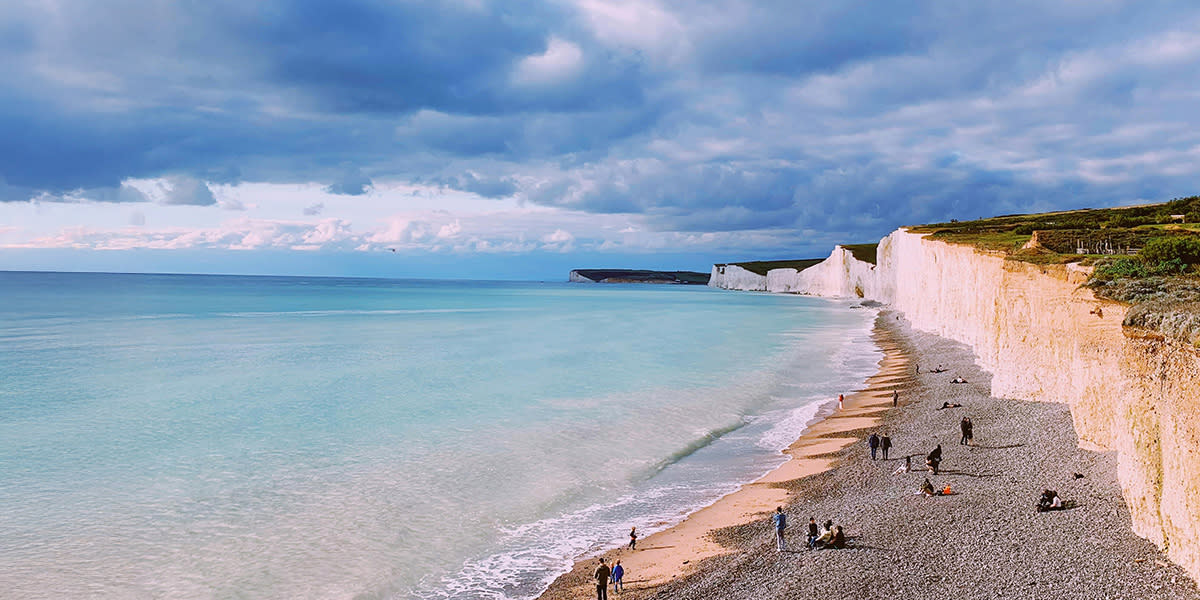 South England coastline in Autumn hero South England coastline in Autumn hero