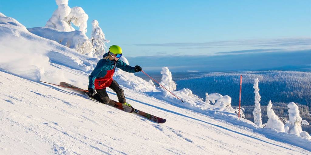 Skiing in Scandinavia, Finland - Salla