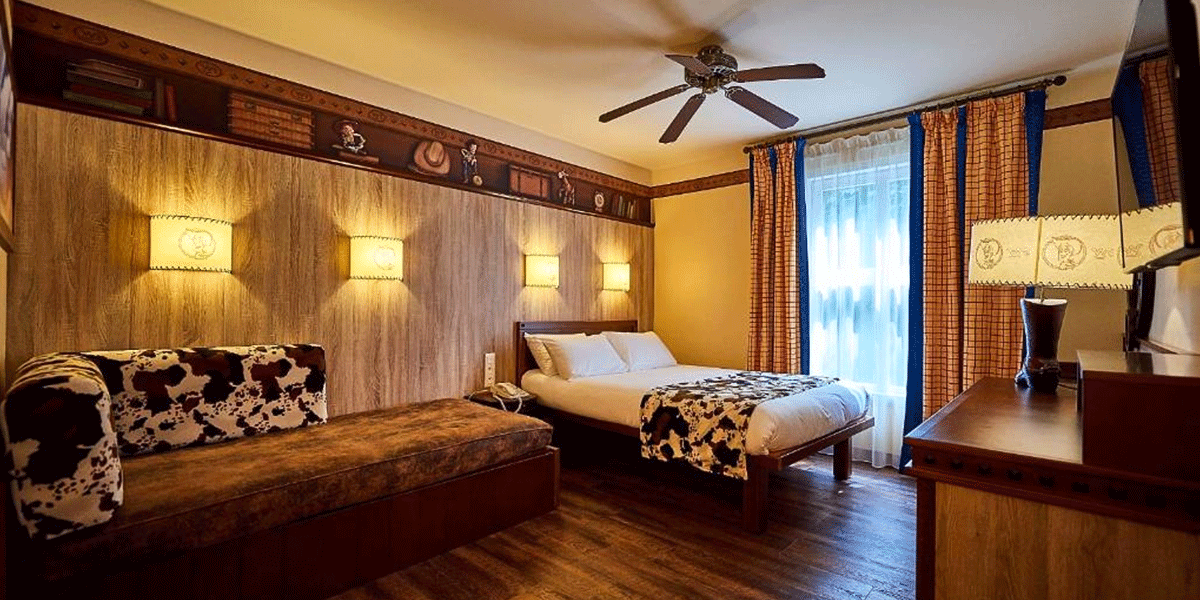 Cheyenne hotel - cowboy themed room