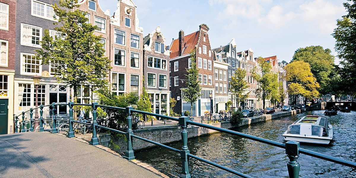 Canal in Amsterdam