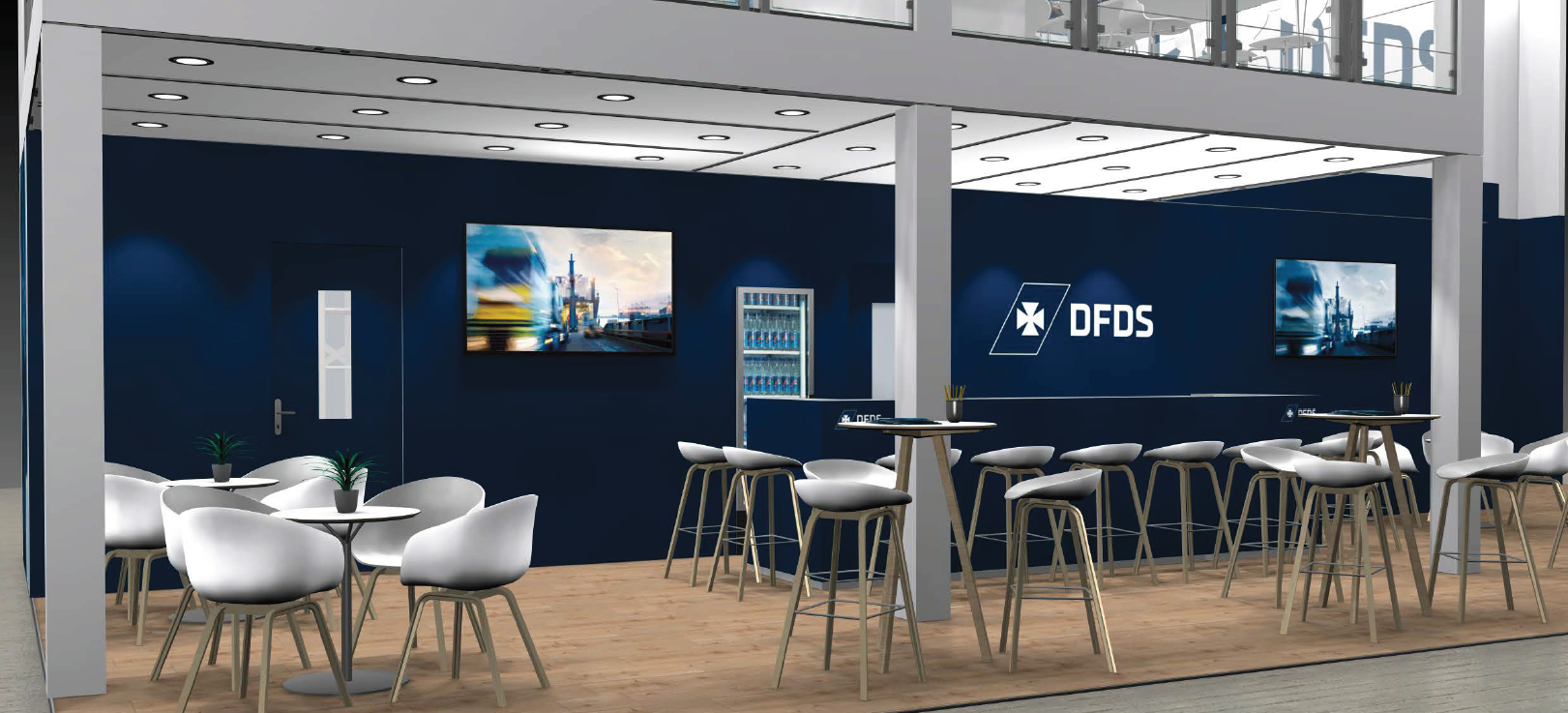 DFDS stand, Munich fair